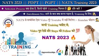 NATS 2023  NATS Training 2023  NATS Training Selection Process  PDPT PGPT NATS 2023  KUNDAN [upl. by Kceb519]