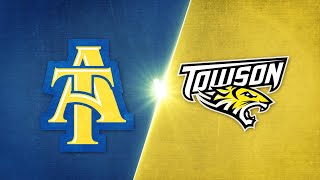 Highlights Towson vs NC AampT  2023 CAA Football [upl. by Hugo90]