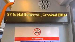 97 To Walthamstow Crooked Billet [upl. by Anoet]