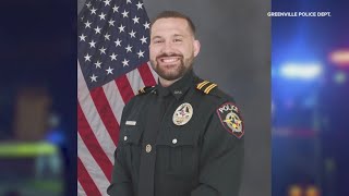 North Texas officer killed in shootout officials say [upl. by Primaveras]