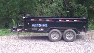 Load Trail dump trailer review [upl. by Yhprum]