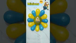 🥰 Minions Water Colorful Balloons and Mini Rainbow Balloons Popping Reverse Video ASMR minions [upl. by Allemac]