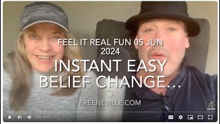 Neville Goddard  Instant Easy Belief Change  The Feel It Real Fun Show [upl. by Calen]