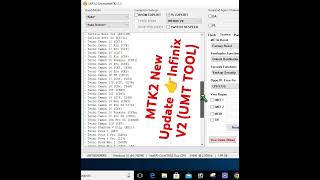 Ultimate MTK Tool New Update 👉Infinix V2 UMT TOOL 🔥🔥🔥shrots repair [upl. by Enelyahs872]