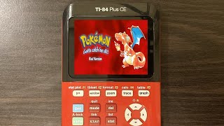 Pokémon on Ti84 Plus CE [upl. by Kcorb683]