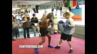 CALZAGHE HOPKINS ULTIMATE TRAINING VIDEO [upl. by Omocaig]