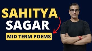 Half Yearly Sahitya Sagar Poem Class 10 ICSE  Sahitya Sagar Poem Mid Term ICSE 10 sirtarunrupani [upl. by Abebi706]