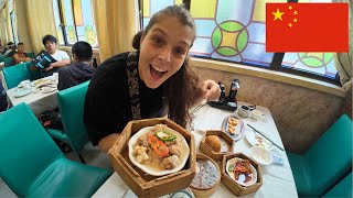 Our First Dim Sum with Friendly Chinese Girl 🇨🇳 [upl. by Damas]