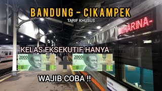 Trip KA Harina 2022  Bandung  Cikampek Tarif Khusus  Kelas Eksekutif Hanya Rp 40000 ‼️ [upl. by Leffert136]