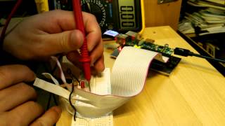 Raspberry Pi GPIO LED and Voltage Test [upl. by Raffo]