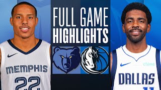 GRIZZLIES at MAVERICKS  FULL GAME HIGHLIGHTS  January 9 2024 [upl. by Wadleigh]