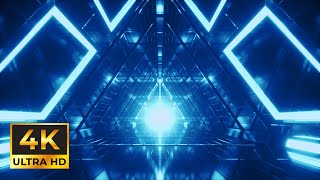 Neon light Tunnel Background Video Effects for Vj loop with No Copyright 4k resolution [upl. by Eugaet]