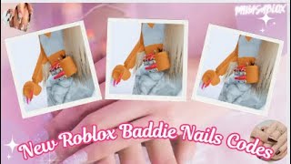 New Roblox Baddie Nails Codes For Berry Avenue Bloxburg brookhaven [upl. by Alhak127]