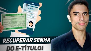 Como RECUPERAR A SENHA da CONTA do ETITULO [upl. by Lambart]