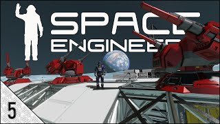 Space Engineers Survival Episode 5  Rover Upgrades and DEFENSES 2024 [upl. by Fellner]