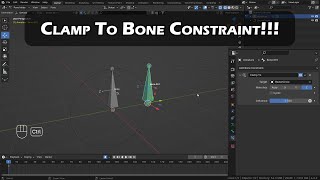 Clamp To Bone Constraint Blender [upl. by Bendicta]