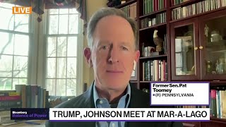 Fmr Senator Pat Toomey on Trump Johnson Meeting [upl. by Dahl546]