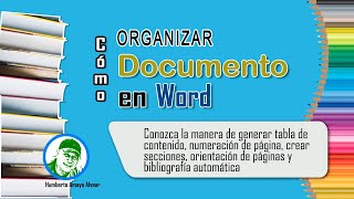 Como insertar indice numeros de paginas y bibliografia APA en word [upl. by Ranger]