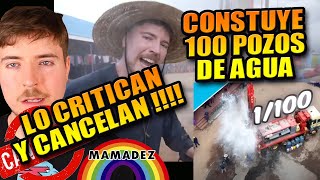 Mr Beast es CANCELADO por hacer EL BIEN hizo 100 pozos de agua  lo que muchas ONG no pudieron [upl. by Tedric]