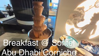 Breakfast  Sofitel Abu Dhabi Corniche Hotel 4K [upl. by Branch]