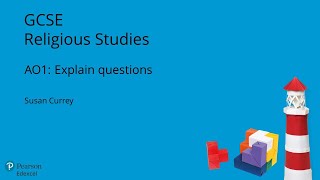 Pearson Edexcel GCSE Religious Studies Specifications A and B AO1 Explain questions [upl. by Barcus]