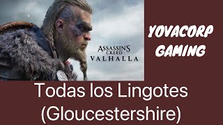 Assassins Creed Valhalla  Todos los Lingotes Gloucestershire GUIA [upl. by Aserret]