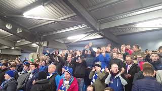 Coleraine fans vs Ballymena A 131216 [upl. by Allimaj195]