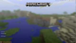 Minecraft Fancy Gui Mod NEW TITLE SCREEN [upl. by Howarth807]