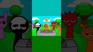 Incredibox Sprunki Fun Time But Horror Phase 2 Nugget  Animation Meme shorts sprunki incredibox [upl. by Zippel184]