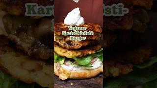 Veganer KartoffelröstiBurger [upl. by Ahtanaram]