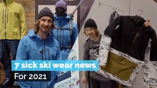 7 Sick Ski Wear News for 2021  Ispo [upl. by Nylirret]