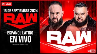 WWE RAW 16 de Septiembre 2024 EN VIVO  Español Latino  WWE RAW 16092024 Cobertura y Resultados [upl. by Baten]