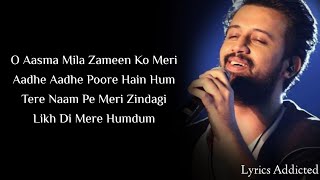 Haan Seekha Maine Jeena Jeena Full Song with Lyrics Atif Aslam Varun Dhawan Yami Gautam Badlapur [upl. by Statis]