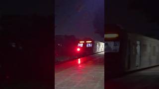 Wait for speed 🔥😱 Bongaon local train [upl. by Olimpia]