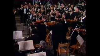 Zubin Mehta amp Israel Philharmonic Orchestra  Hatikva live in Israel 1988 [upl. by Jandel]