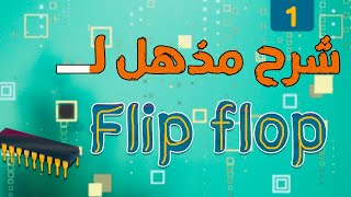 شرح مبسط ومذهل لـفهم flip flops وانواعها كاملة  SR  DJKT وطريقة فهمهم بالكامل [upl. by Derward]