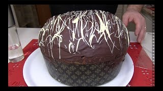 Panettone Barbato 2018 al Cioccolato Farcito con Nutella e Classico [upl. by Eirok]