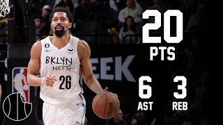 Spencer Dinwiddie Highlights  Nets vs 76ers  22nd Apr 2023 [upl. by Salema]