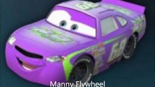 Slideshow of Piston Cup Racers from Cars 2006 [upl. by Elleirol]