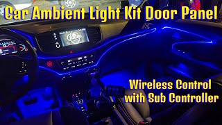 How to install Interior Ambient Door Panel LED Lights [upl. by Ranson]