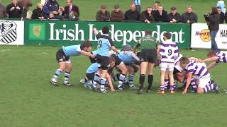 20082009 February LSJC QF stmcrugby 15 Clongowes Wood College 14 [upl. by Thorndike]