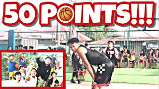 GARRY NG BRUSKO PUMUNTOS NG 50 POINTS SA LIGA [upl. by Risay466]