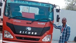 NEW EICHER TRUCKPRO2075 FULL REVIEW LASTEST MODEL 2021BS6 MODElSEicherTrucksandBuses [upl. by Aspa]