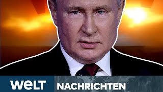 PUTINS KRIEG quotBis zum Sieg über die Ukrainequot Die klare Ansage vom KremlChef  WELT Stream [upl. by Vin507]