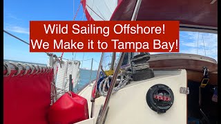 48 Little Sailboat quotNorSea 27quot Wild Offshore Sailing to Tampa Bay [upl. by Edrea]