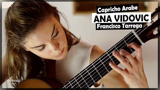 Ana Vidovic plays Capricho Árabe by Francisco Tárrega  SiccasGuitars [upl. by Noeruat505]