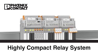 Phoenix Contact  Highly Compact Relay System  Magnet Electrical [upl. by Knute]