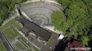 Montecassino Abbey Stage 6 Giro dItalia 2014 Impressive Drone Video [upl. by Draned573]