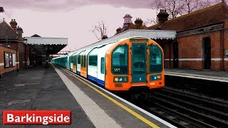 Barkingside  Central line  London Underground  1992 Tube Stock [upl. by Iddo354]