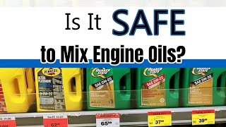 Is It Safe to Mix Engine Oils 5w20 5w30 10w30 [upl. by Banky]